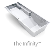 The Infinity fiberglass pool contact form image