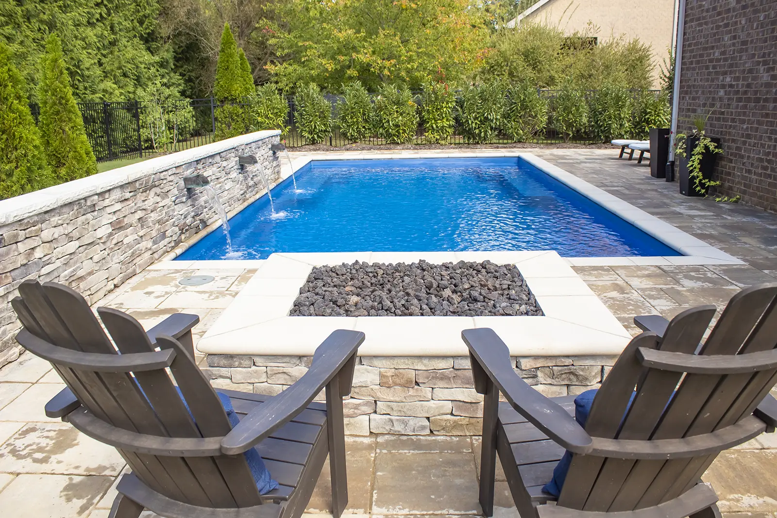 The Leisure Pools Supreme™ - a superb inground pool installation